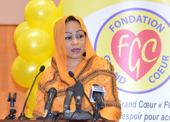 Hinda Deby Itno lance « La Fondation Grand Cœur »