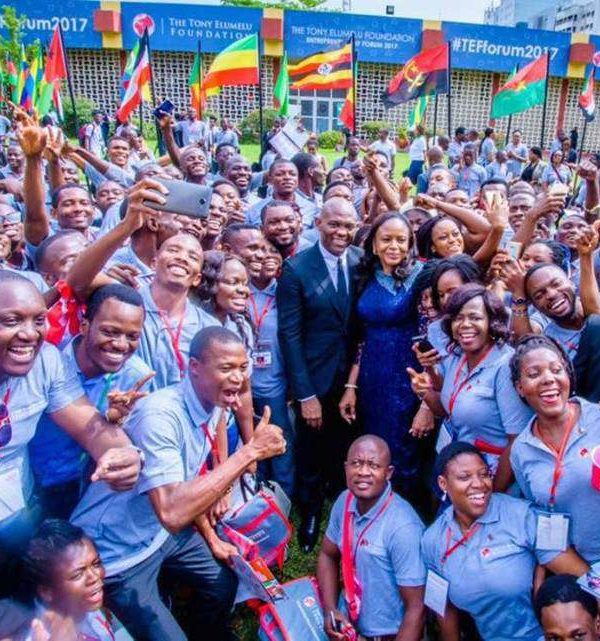 Forum annuel de l’Entrepreneuriat organisé par la fondation Tony Elumelu (TEF) à Lagos