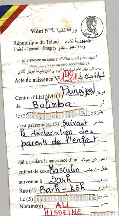 Le Tchad présente un plan de l’évaluation d’état civil à ses partenaires