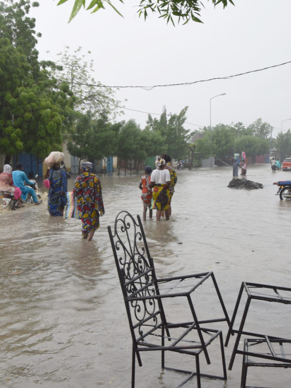 Une grande partie de N’Djaména dans l’eau