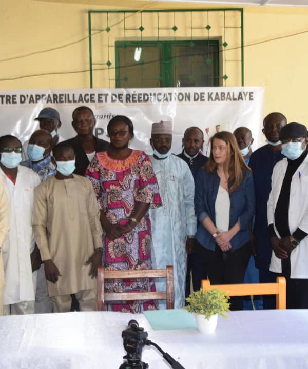 Le centre d’appareillage et de rééducation de Kabalaye ouvre ses portes au public