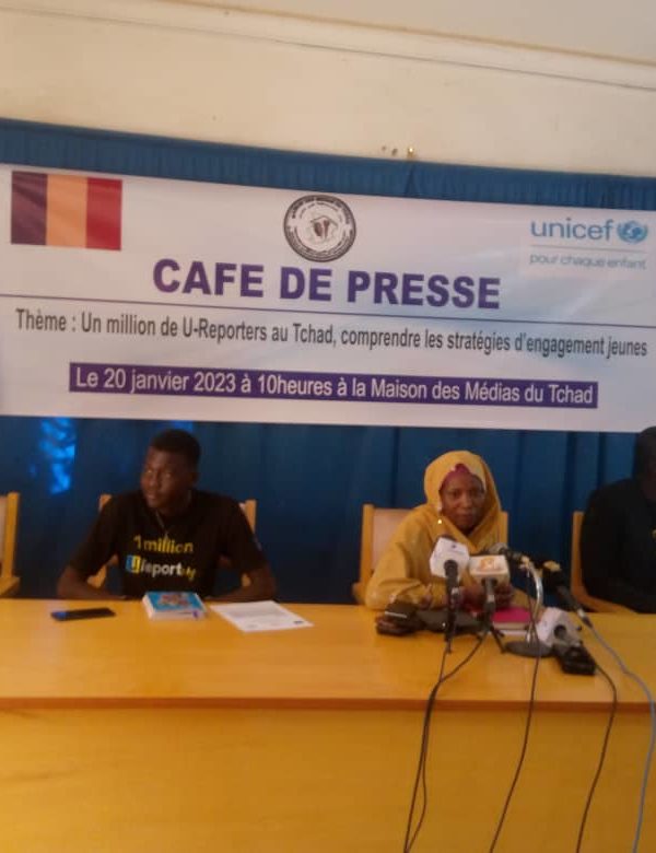 U-Report célèbre ses un million d’abonnés au Tchad