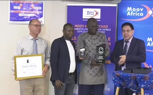 Moov Africa certifié réseau internet le plus rapide au Tchad