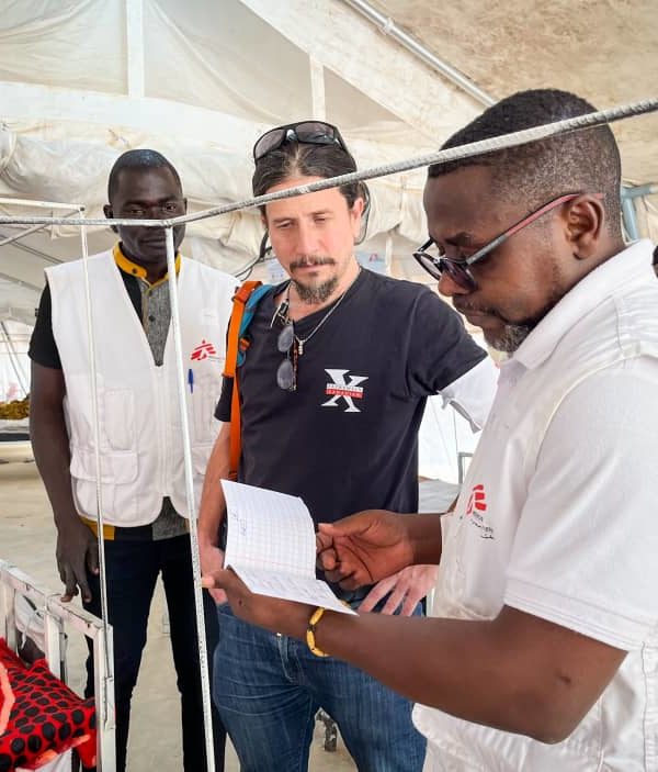 Stephen Cornish, directeur général de Msf Suisse, déplore sur les mauvaises conditions des réfugiés soudanais