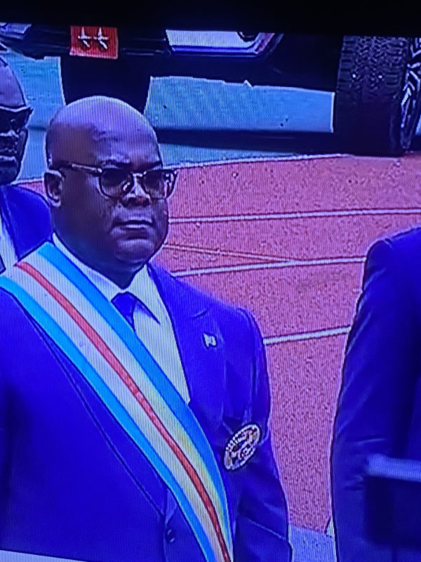 Rdc : Félix Tshisekedi  prête serment pour un second mandat