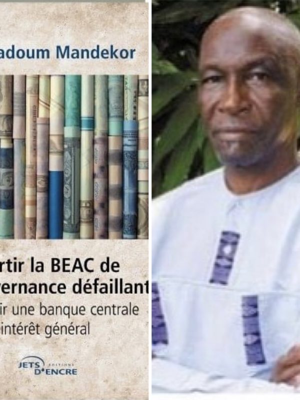 «Pour sortir la Beac  de sa gouvernance défaillante» , le nouvel ouvrage de Djimadoum Mandekor