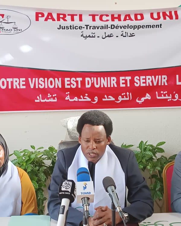 Le parti Tchad Uni ne présentera pas un candidat à la présidentielle du 6 mai 2024