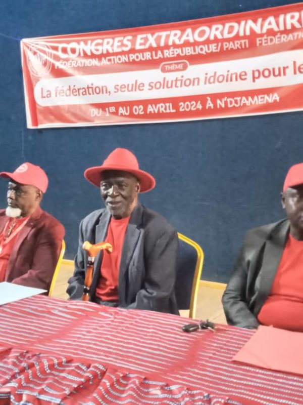 Tchad : La Far/Pf organise son congrès extraordinaire