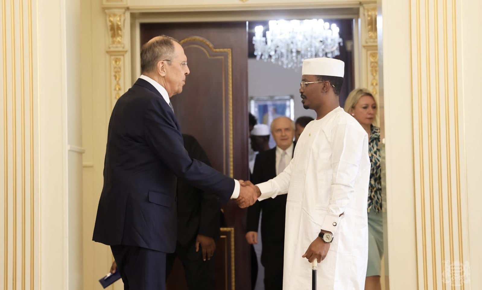 Tchad/Russie : Sergueï Lavrov reçu en audience par le président Mahamat Idriss Deby 1