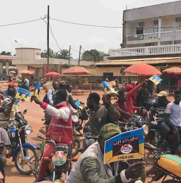 Les centrafricains s’indignent contre les armés américains qui ont empêché leurs manifestations pacifiques contre le terrorisme