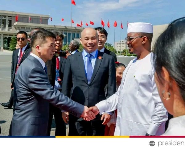 Le Président tchadien est à Beijing