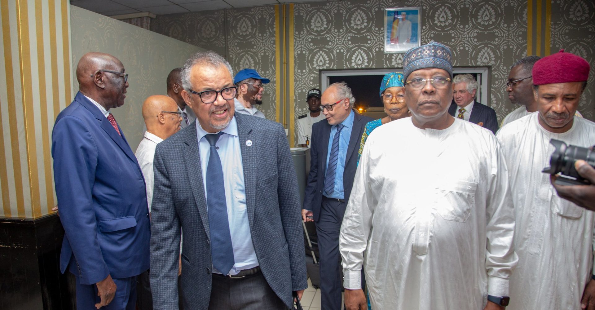 Dr Tedros Adhanom Ghebreyesus en visite au Tchad 1