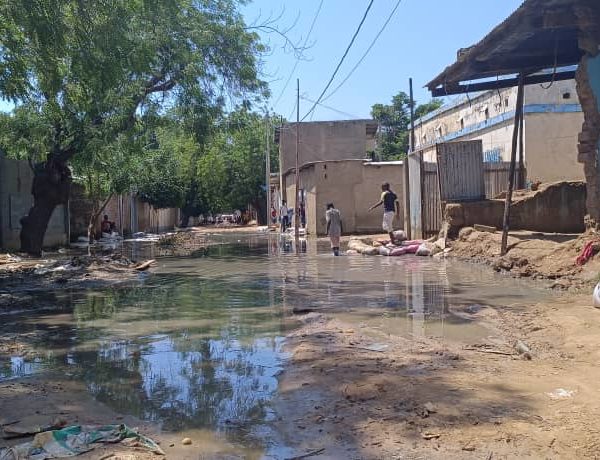 N’Djamena: des rues et des cours inondés