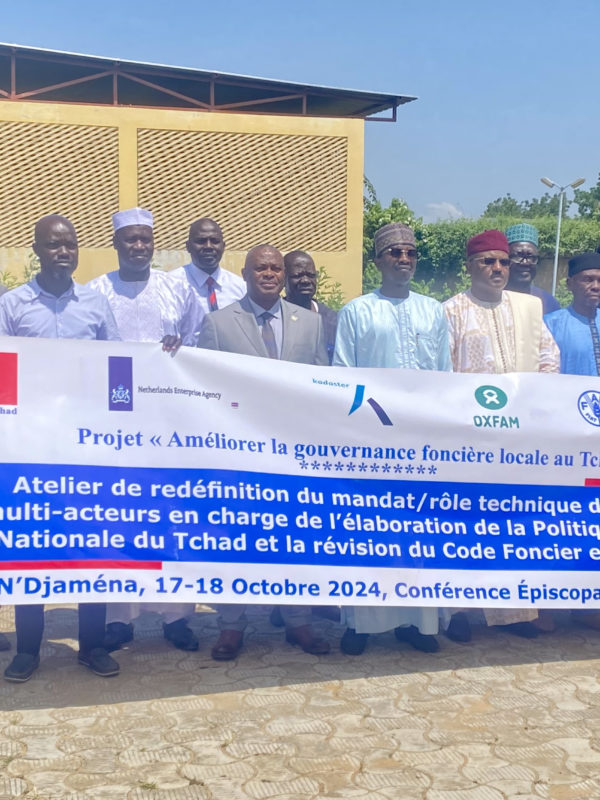 Réforme foncière au Tchad :  lancement d’un atelier de redéfinition du mandat  technique du Comité multi-acteurs chargé du Suivi de l’élaboration de la politique foncière