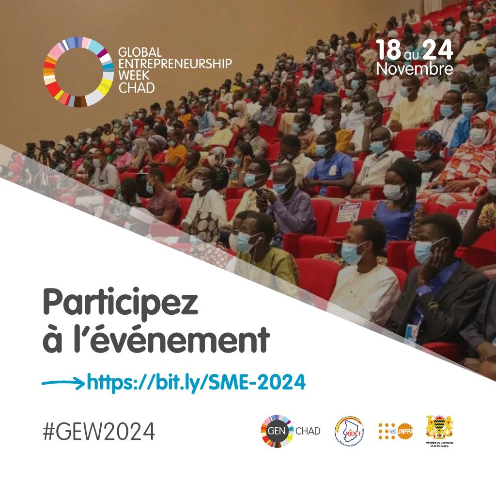 Tchad : la 8ème édition de la Semaine Mondiale de l’Entrepreneuriat aura lieu du 18 au 24 novembre 1