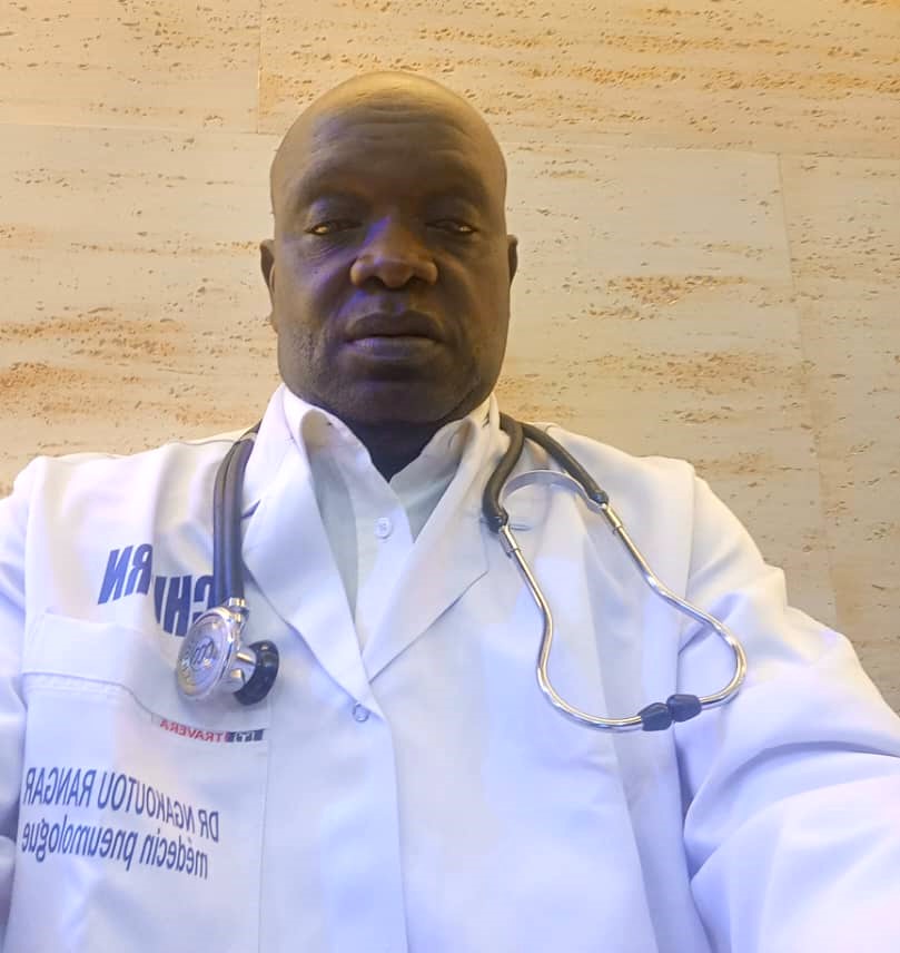 Rangar Ngakoutou, le tout premier professeur agrégé en pneumologie de la faculté de médecine de l'université de Ndjamena 1