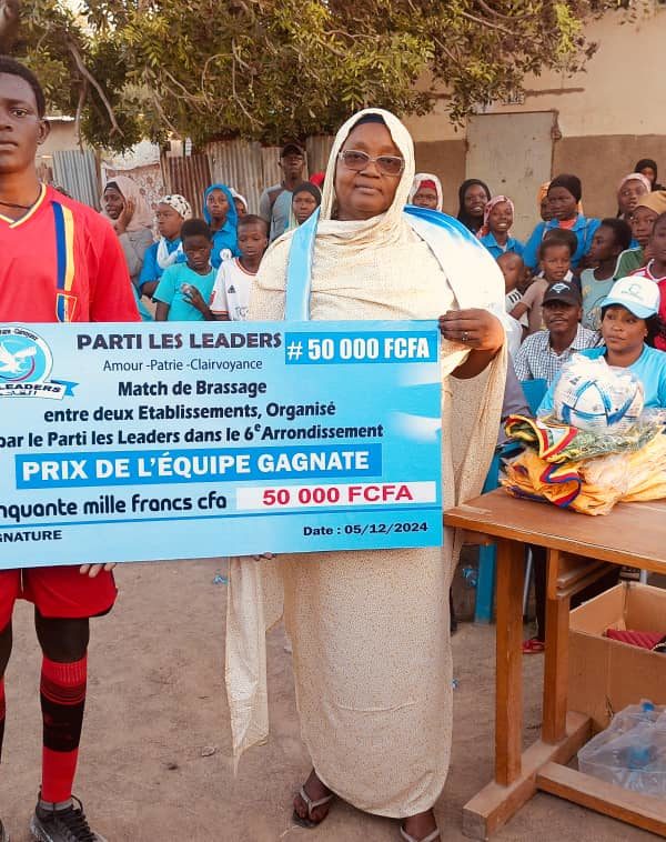 Le parti “Les Leaders” construit un pont entre les établissements scolaires à travers un match de brassage