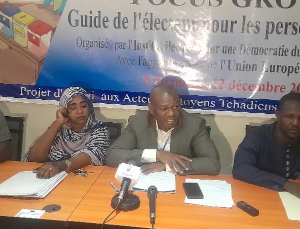 Eisa-Tchad traduit le guide de l’électeur en braille