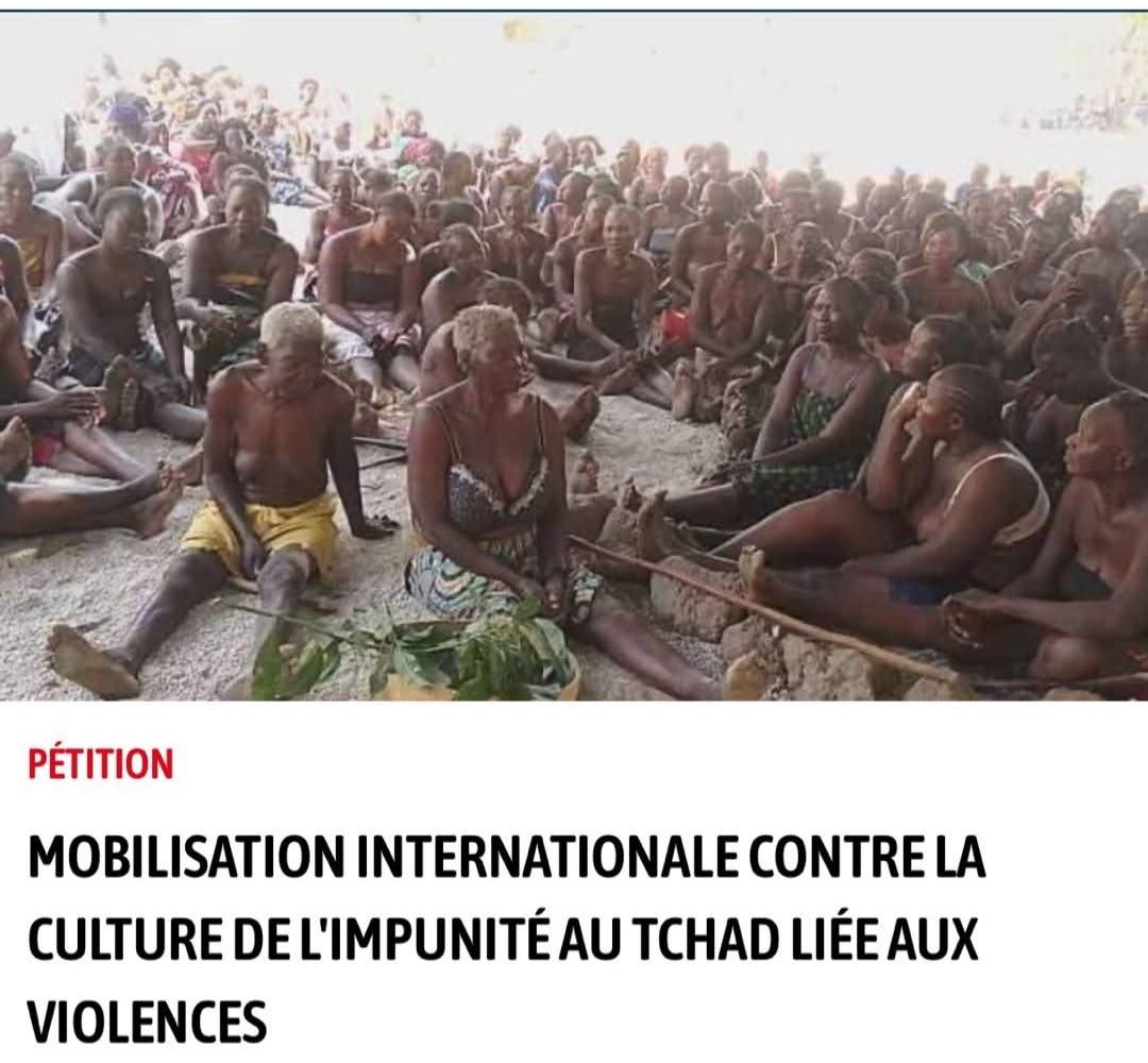 Tchad :  la Ltdf lance une pétition pour exiger la criminalisation des violences sexuelles 1