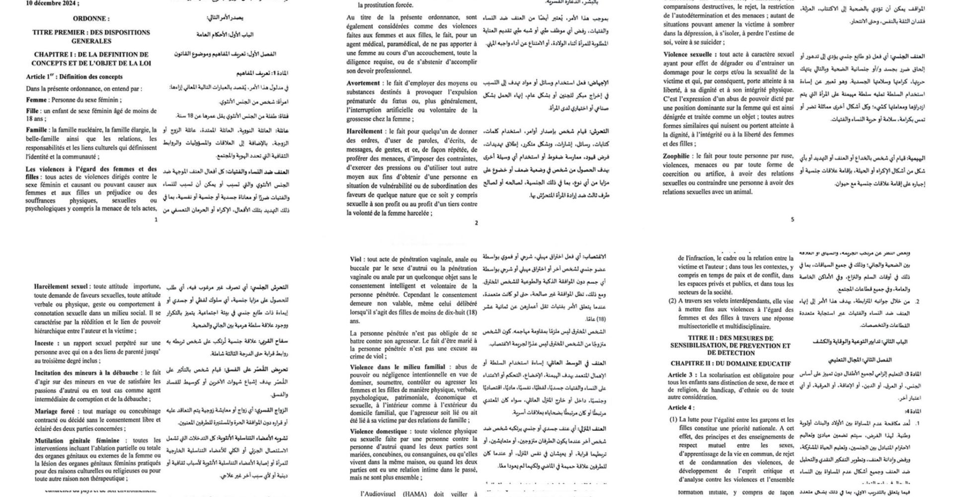 Tchad : le Président de la République  signe une ordonnance portant prévention et répression des violences à l’égard des femmes et des filles 1