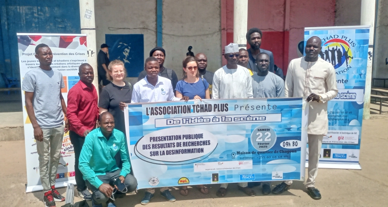 L'association “Tchad Plus” restitut les résultats de recherches de son projet "De l'idée à la scène" 1