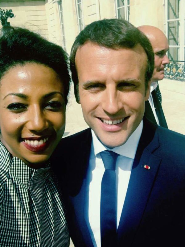 Vanessa Moungar honorée par Emmanuel Macron au Conseil Présidentiel pour l’Afrique