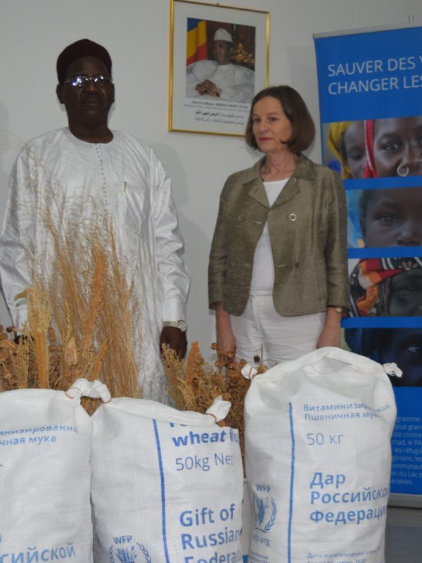 La Russie octroie  742,5 tonnes de farine de blé aux cantines scolaires du Tchad