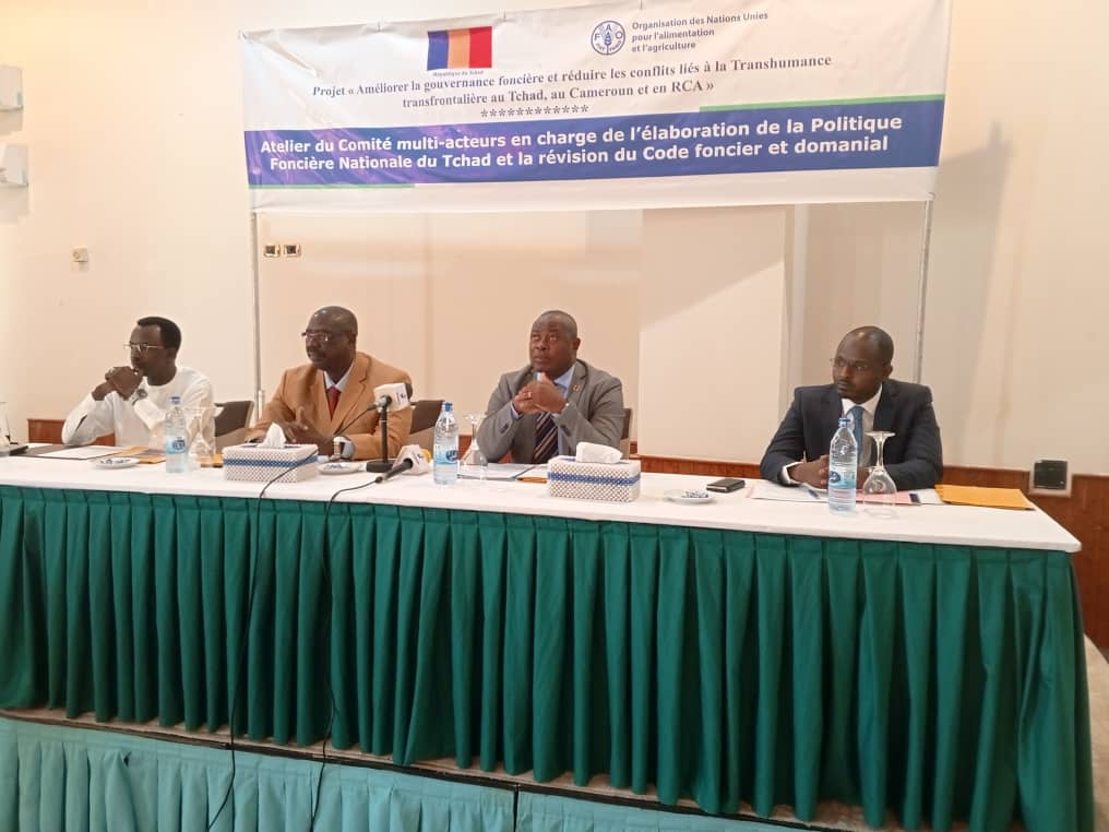 Les activités du projet «Améliorer la gouvernance foncière et réduire les conflits liés à la transhumance transfrontalière au Tchad, au Cameroun et en Rca », sont lancées 1