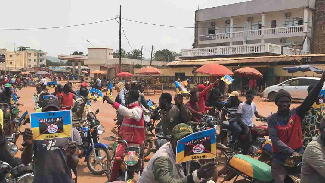 Les centrafricains s’indignent contre les armés américains qui ont empêché leurs manifestations pacifiques contre le terrorisme 1