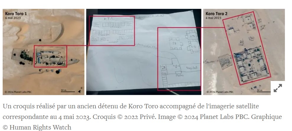 « Abus et morts à la prison de Koro Toro au Tchad », constate Human Rights Watch 1