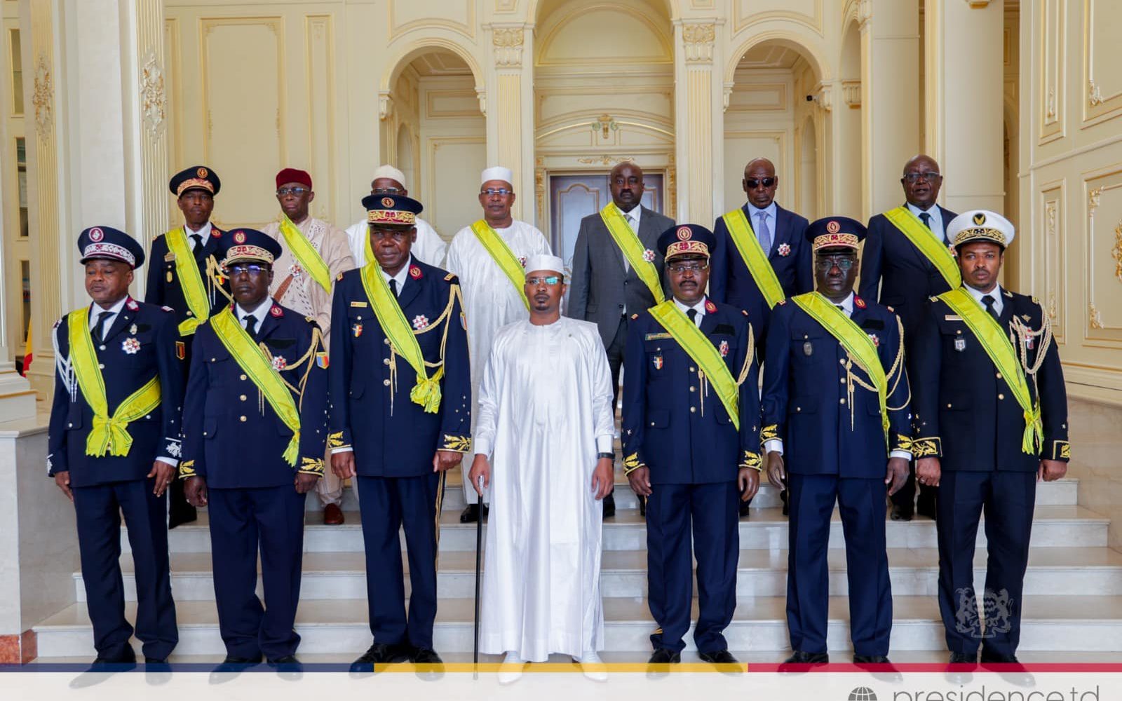 Les ex membres du Cmt élevés rang de dignité de grand-croix de l’ordre national du Tchad 1