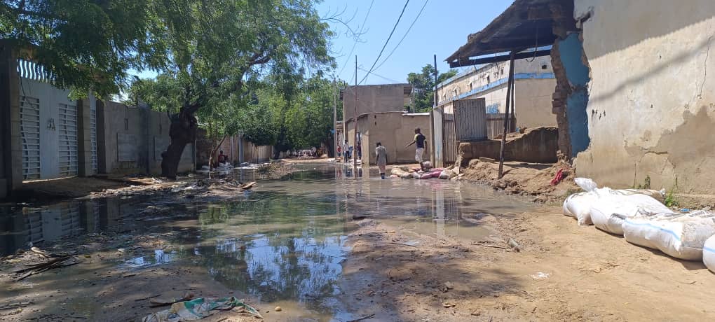 N’Djamena: des rues et des cours inondés 1