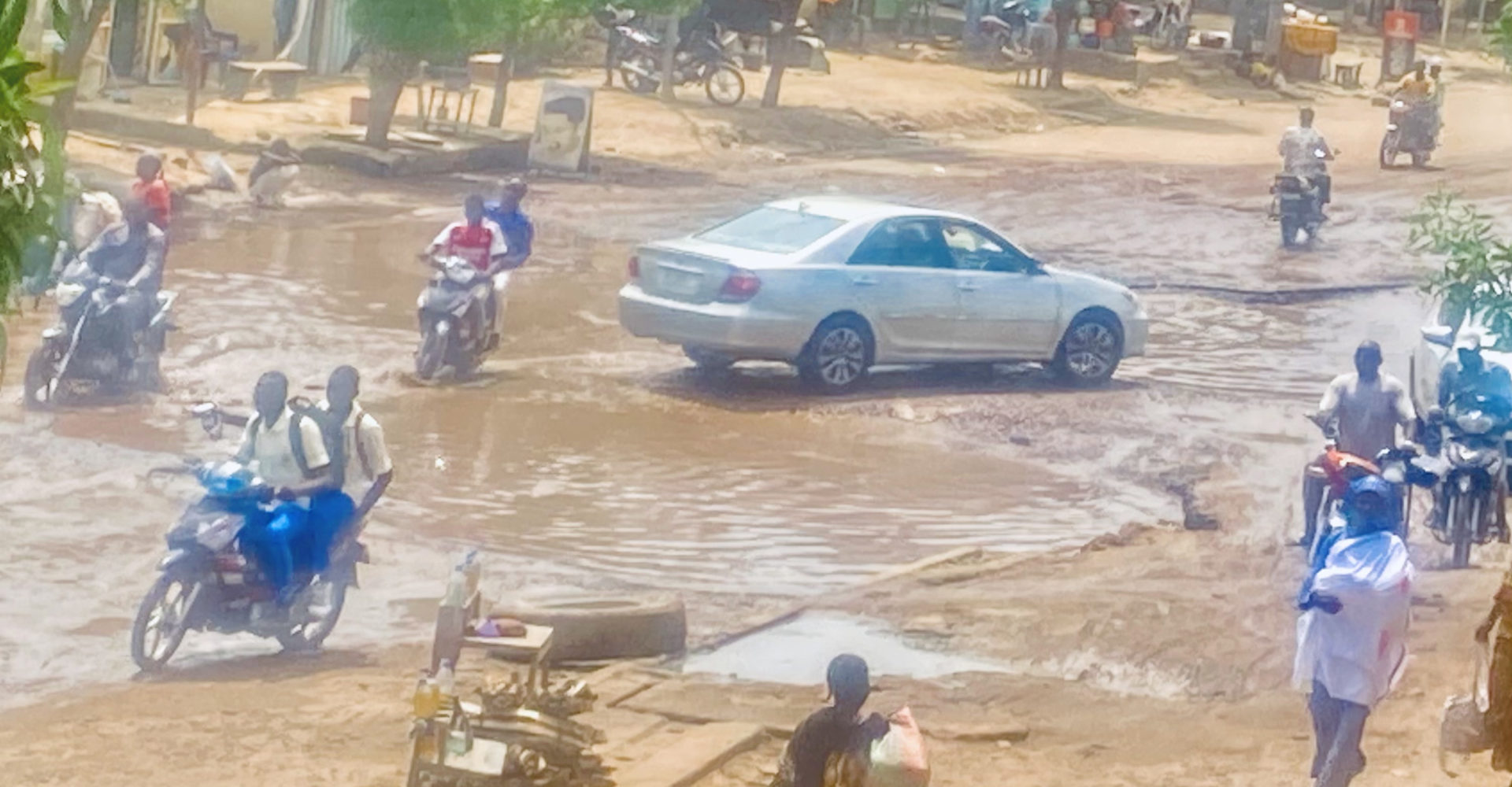 N’Djamena : des routes en piteux états 1