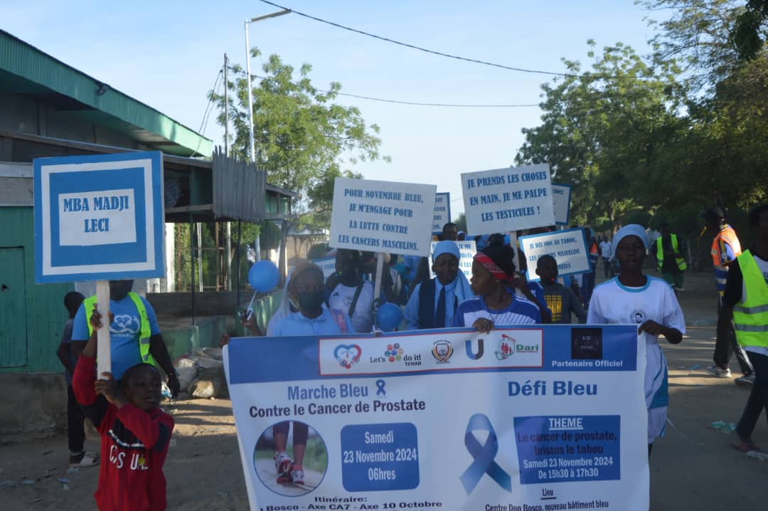 Une marche bleue pour lutter contre le cancer de prostate 1