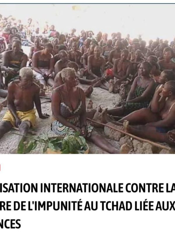 Tchad :  la Ltdf lance une pétition pour exiger la criminalisation des violences sexuelles